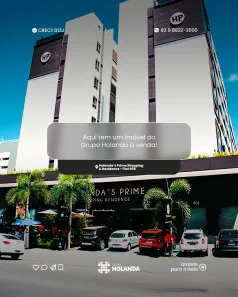 Apartamento com 1 Quarto à venda, 33m² no Tambaú, João Pessoa