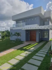Casa de Condomínio com 4 Quartos à venda, 300m² no Alphaville (Abrantes), Camaçari