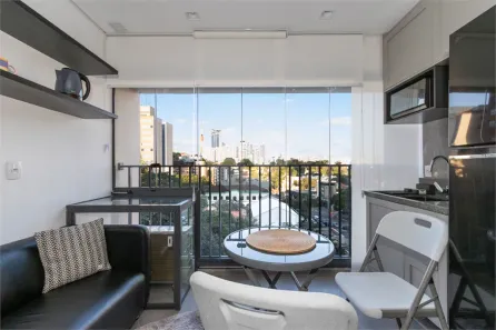 Apartamento com 1 Quarto para venda ou aluguel, 27m² no Sumaré, São Paulo
