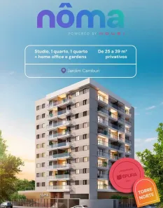 Apartamento com 1 Quarto à venda, 40m² no Jardim Camburi, Vitória