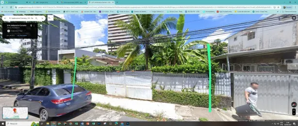 Lote/Terreno à venda, 445m² no Santana, Recife