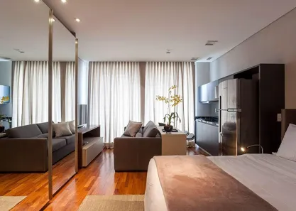 Apartamento com 1 Quarto para alugar, 36m² no Itaim Bibi, São Paulo