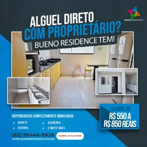Kitnet com 1 Quarto para alugar, 17m² no Setor Sol Nascente, Goiânia