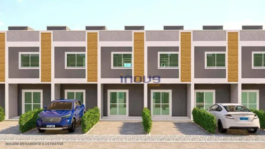 Casa de Condomínio com 2 Quartos à venda, 68m² no Jardim Icaraí, Caucaia