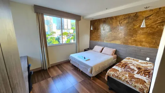 Flat com 1 Quarto para venda ou aluguel, 30m² no Jardim São João, Nova Iguaçu