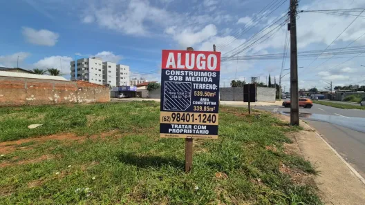 Lote/Terreno para alugar, 540m² no Vila Mariana, Aparecida de Goiânia