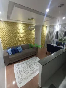 Apartamento com 2 Quartos à venda, 48m² no Jardim Marilu, Carapicuíba
