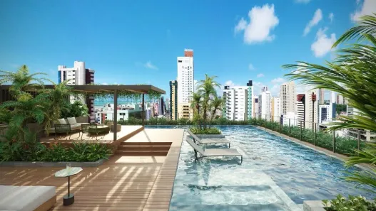 Flat com 2 Quartos à venda, 78m² no Manaíra, João Pessoa
