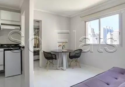 Flat com 1 Quarto para alugar, 30m² no Jardim Paulista, São Paulo