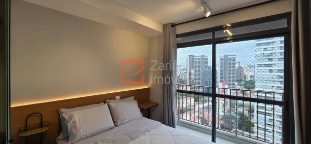 Apartamento com 1 Quarto para alugar, 24m² no Pinheiros, São Paulo