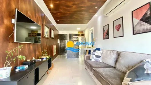 Apartamento com 1 Quarto à venda, 46m² no Pitangueiras, Guarujá