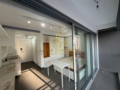 Apartamento com 1 Quarto para alugar, 28m² no Pinheiros, São Paulo