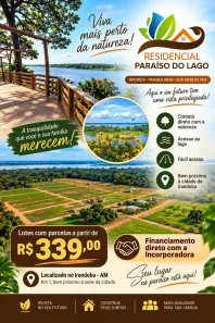 Lote/Terreno à venda, 187m² no Iranduba, Iranduba