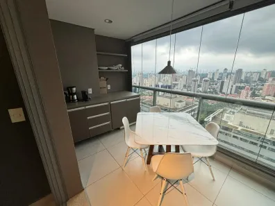 Apartamento com 2 Quartos para alugar, 75m² no Santo Amaro, São Paulo