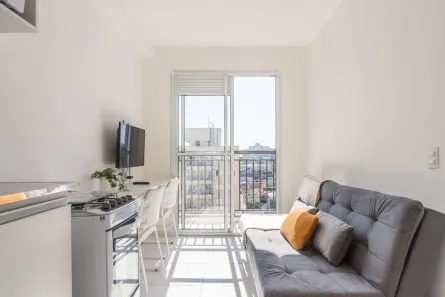 Apartamento com 1 Quarto para alugar, 28m² no Vila Tolstoi, São Paulo