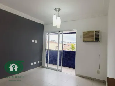 Apartamento com 2 Quartos para alugar, 65m² no Gonzaga, Santos