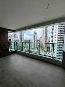 Apartamento com 4 Quartos para alugar, 131m² no Boa Viagem, Recife