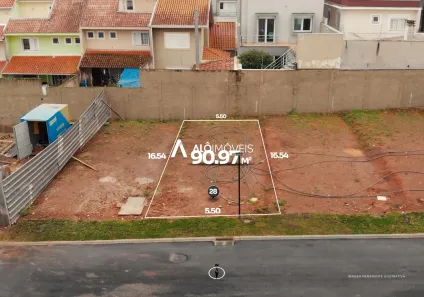 Lote/Terreno à venda, 90m² no Xaxim, Curitiba