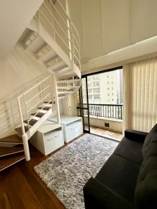 Apartamento com 1 Quarto para alugar, 45m² no Jardim Paulista, São Paulo
