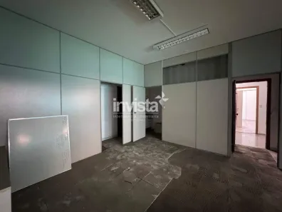 Sala Comercial com 1 Quarto para alugar, 70m² no Centro, Santos