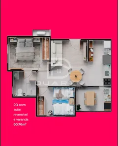 Apartamento com 2 Quartos à venda, 50m² no Vila Formosa, Anápolis
