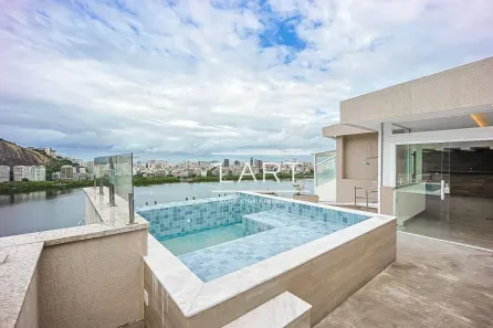 Cobertura com 4 Quartos para venda ou aluguel, 458m² no Lagoa, Rio de Janeiro