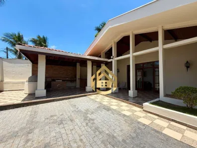 Casa de Condomínio com 5 Quartos para venda ou aluguel, 480m² no Enseada, Guarujá