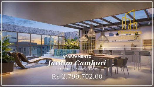 Apartamento com 3 Quartos à venda, 148m² no Jardim Camburi, Vitória