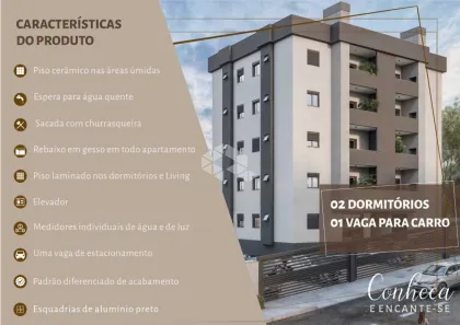 Apartamento com 2 Quartos à venda, 57m² no Nossa Senhora da Conceição, Caxias do Sul