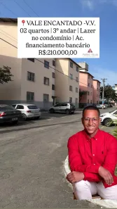 Apartamento com 2 Quartos à venda, 47m² no Jardim do Vale, Vila Velha