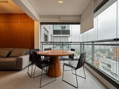 Apartamento com 1 Quarto para alugar, 50m² no Pinheiros, São Paulo