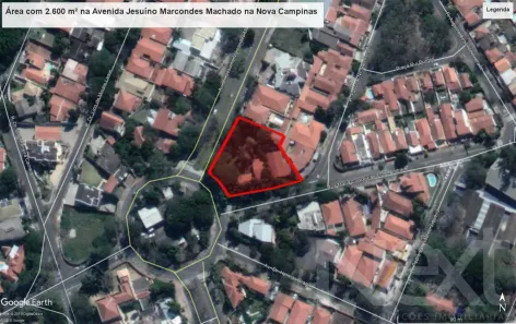 Lote/Terreno à venda, 2600m² no Nova Campinas, Campinas