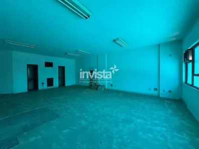 Sala Comercial com 1 Quarto para alugar, 140m² no Centro, Santos