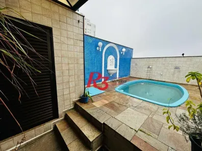 Cobertura com 4 Quartos à venda, 332m² no Gonzaga, Santos
