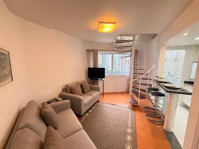Flat com 1 Quarto à venda, 50m² no Vila Nova Conceição, São Paulo
