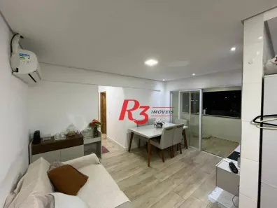 Apartamento com 2 Quartos à venda, 52m² no Macuco, Santos