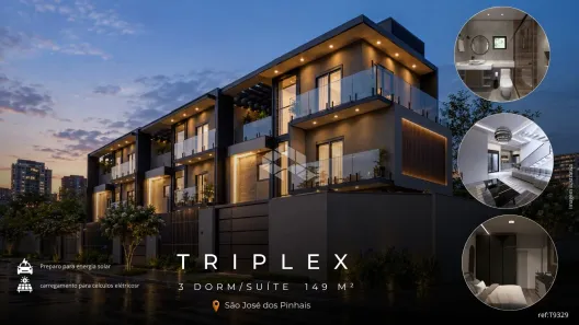 Casa com 3 Quartos à venda, 149m² no São Cristóvão, São José dos Pinhais
