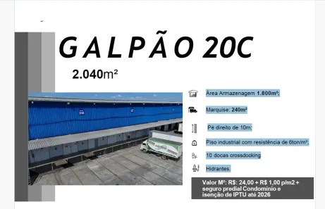 Galpão/Depósito/Armazém com 2 Quartos para alugar, 1566m² no Limoeiro, Feira de Santana