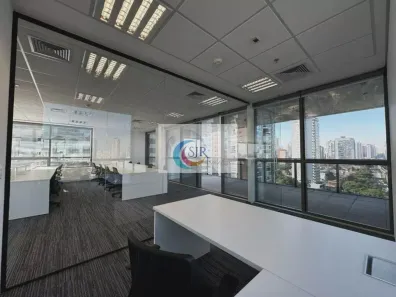Sala Comercial para alugar, 533m² no Cidade Monções, São Paulo
