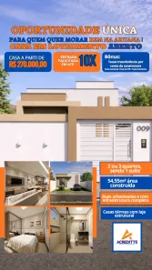 Casa com 2 Quartos à venda, 55m² no Aruana, Aracaju