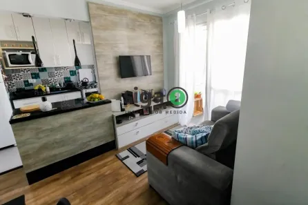 Apartamento com 2 Quartos à venda, 49m² no Jardim Ampliação, São Paulo