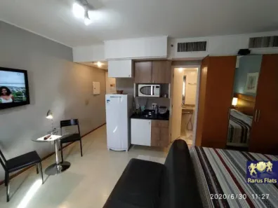 Flat com 1 Quarto para alugar, 26m² no Indianópolis, São Paulo