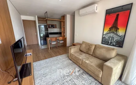 Apartamento com 1 Quarto para alugar, 51m² no Cambuí, Campinas