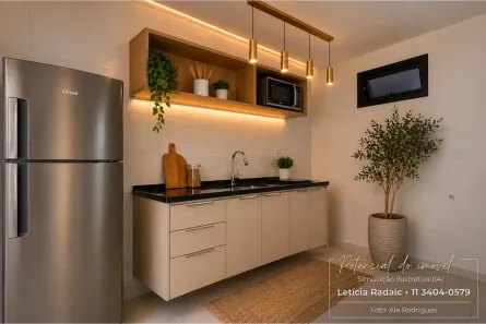Apartamento com 1 Quarto à venda, 46m² no Cidade Continental, São Paulo