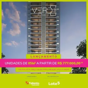 Apartamento com 2 Quartos à venda, 85m² no Butantã, São Paulo
