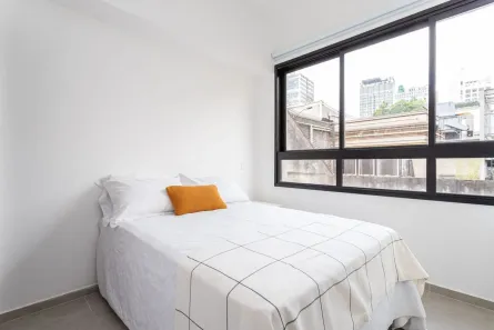 Apartamento com 1 Quarto para alugar, 18m² no República, São Paulo