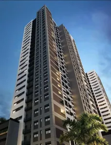 Apartamento com 1 Quarto para alugar, 34m² no Vila Mogilar, Mogi das Cruzes