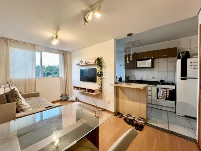 Apartamento com 2 Quartos à venda, 46m² no Cabral, Contagem
