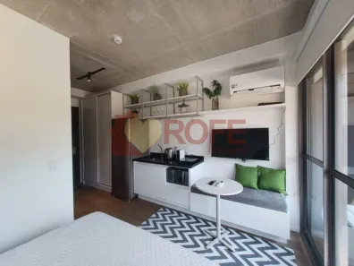 Apartamento com 1 Quarto para venda ou aluguel, 28m² no Indianópolis, São Paulo