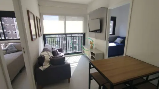 Apartamento com 2 Quartos para alugar, 37m² no Vila Andrade, São Paulo